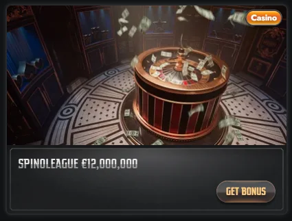 spinoleague prize pool 12000000 euro
